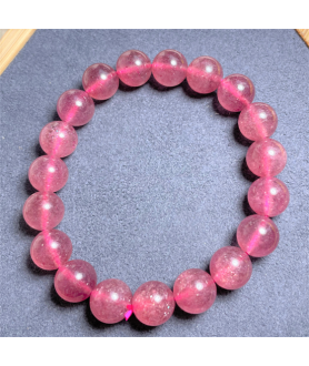 Strawberry crystal bracelet