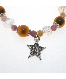 Star crystal bracelet