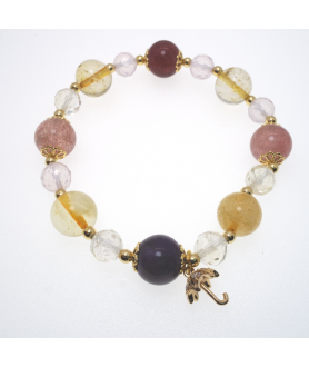 Umbrella crystal bracelet