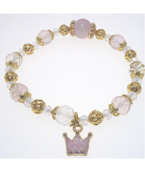 Morgan stone face crystal bracelet