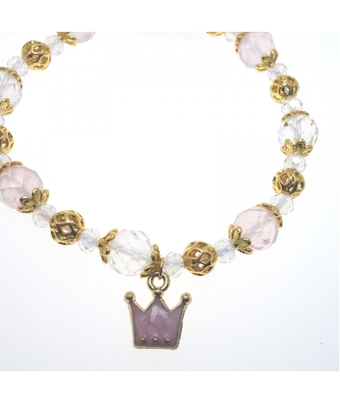 Morgan stone face crystal bracelet