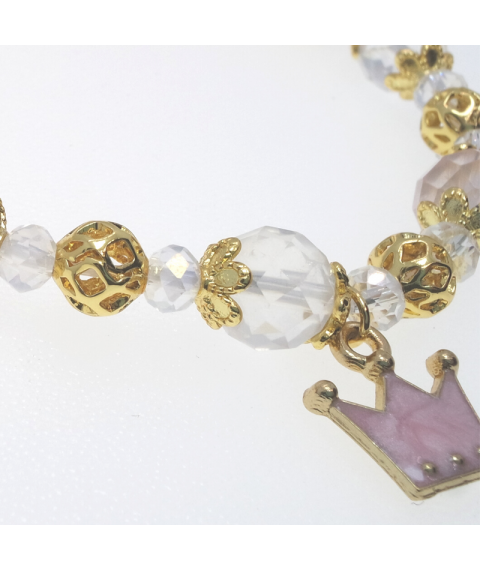 Morgan stone face crystal bracelet