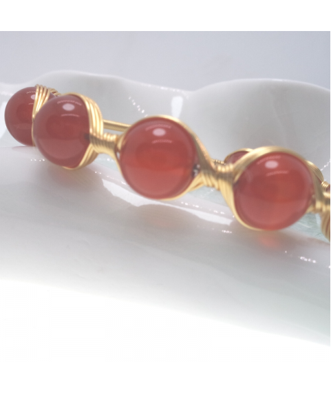 Agate openging crystal bracelet